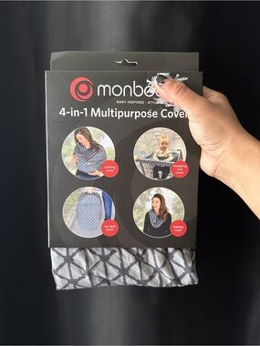 Monbebe Multipurpose 4 in 1 Nursing Cover